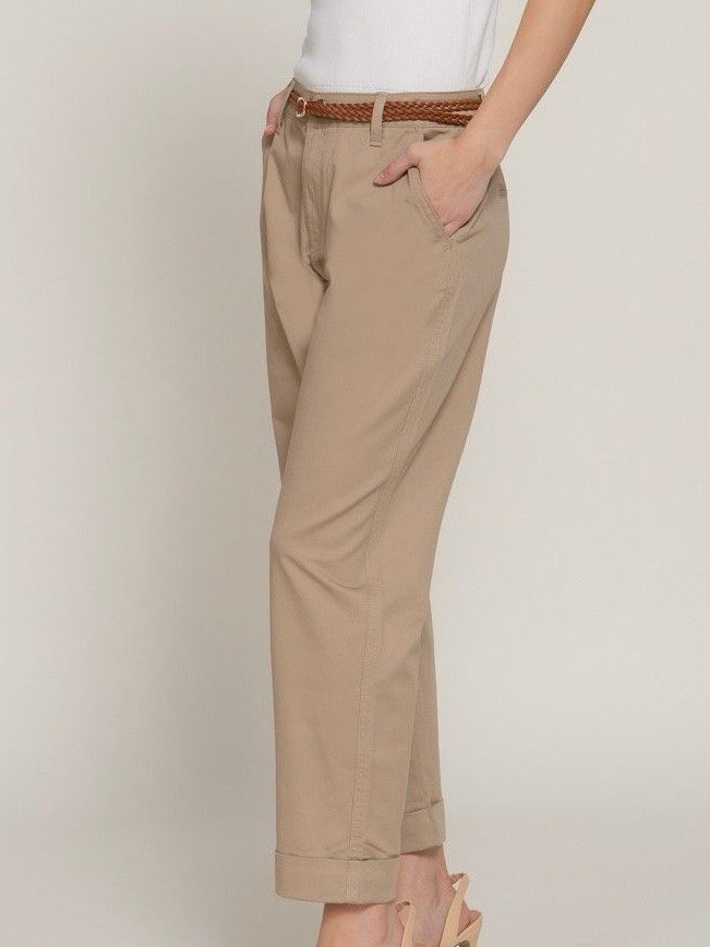 PANTALON CON CINTURON