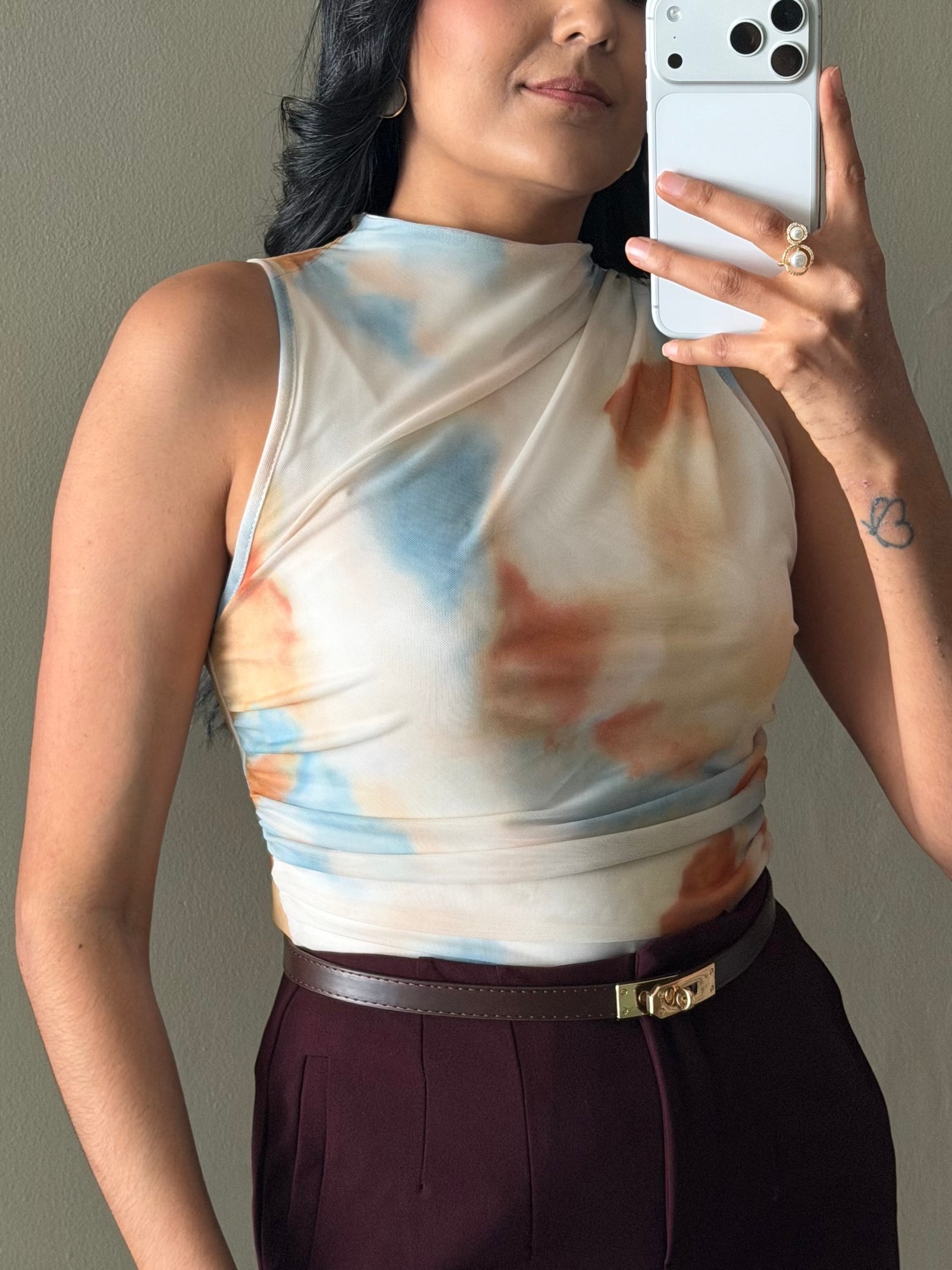 BLUSA SIN MANGAS TIE DYE