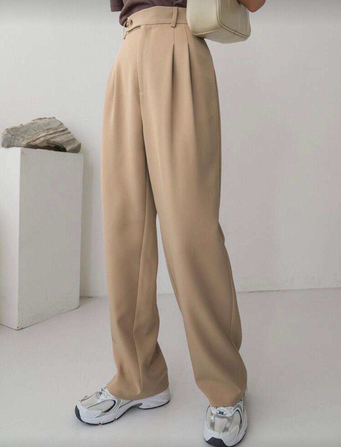 PANTALON CORTE RECTO KHAKI DZ