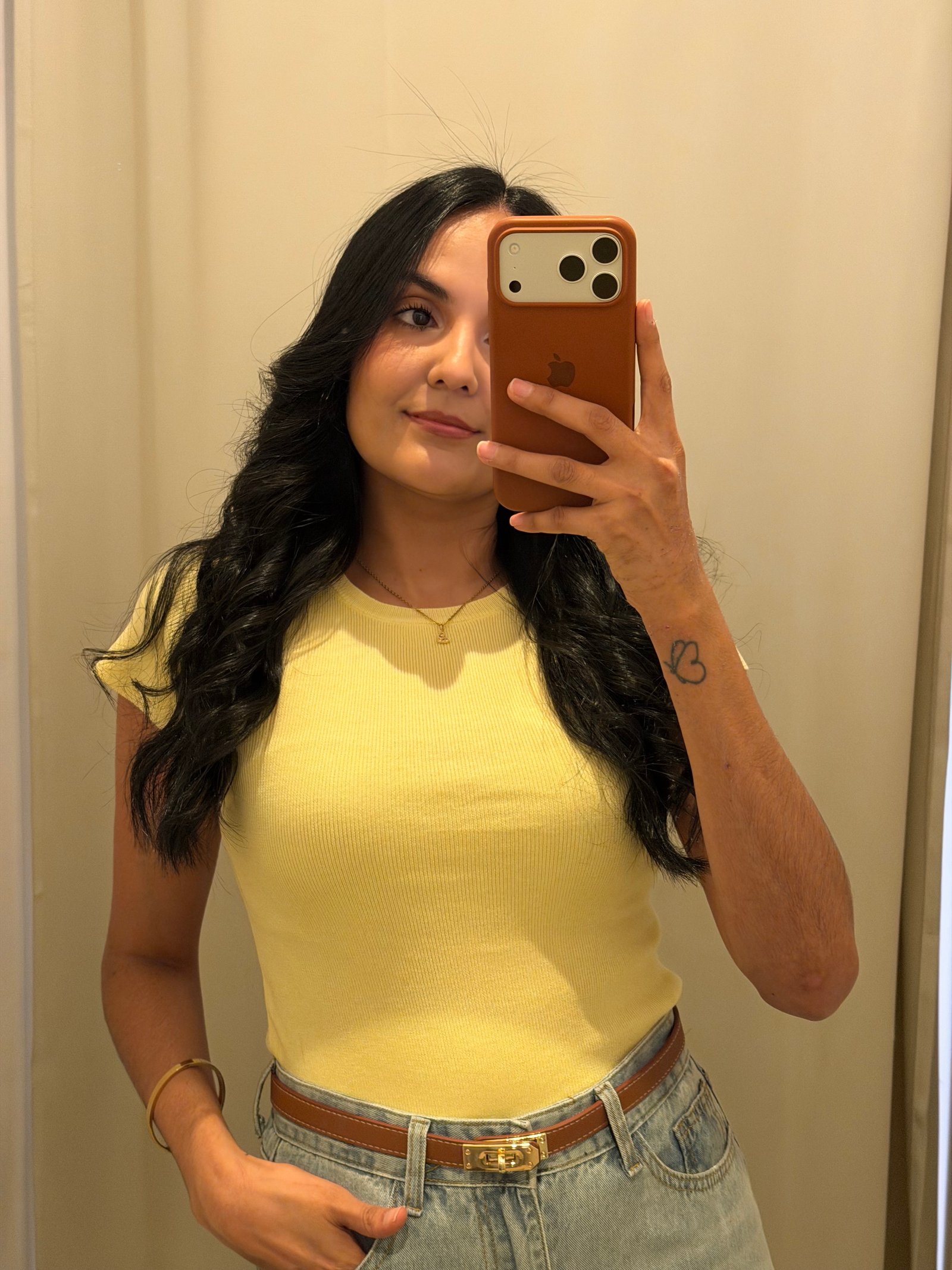 CAMISA ACT CROP AMARILLO