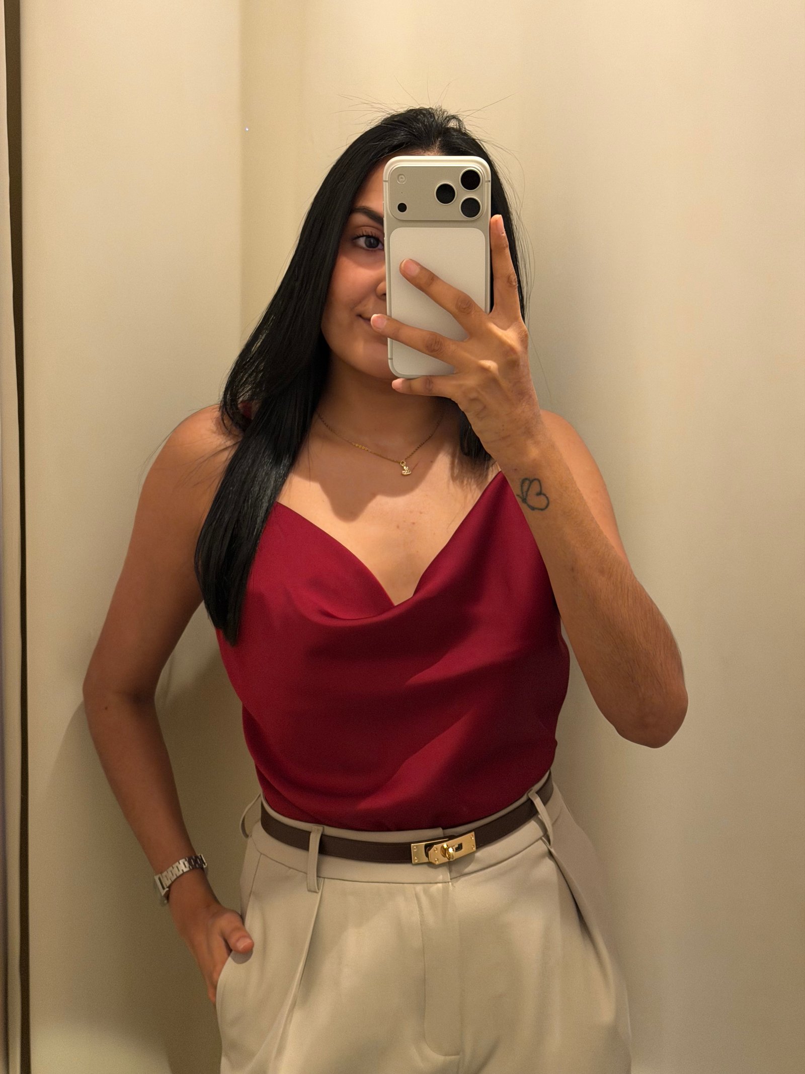 BLUSA SATINADA TIRANTES