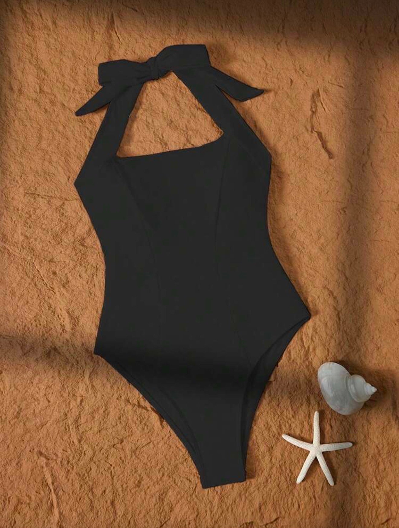 TRAJE DE BAÑO UNA PIEZA NEGRO BASIC