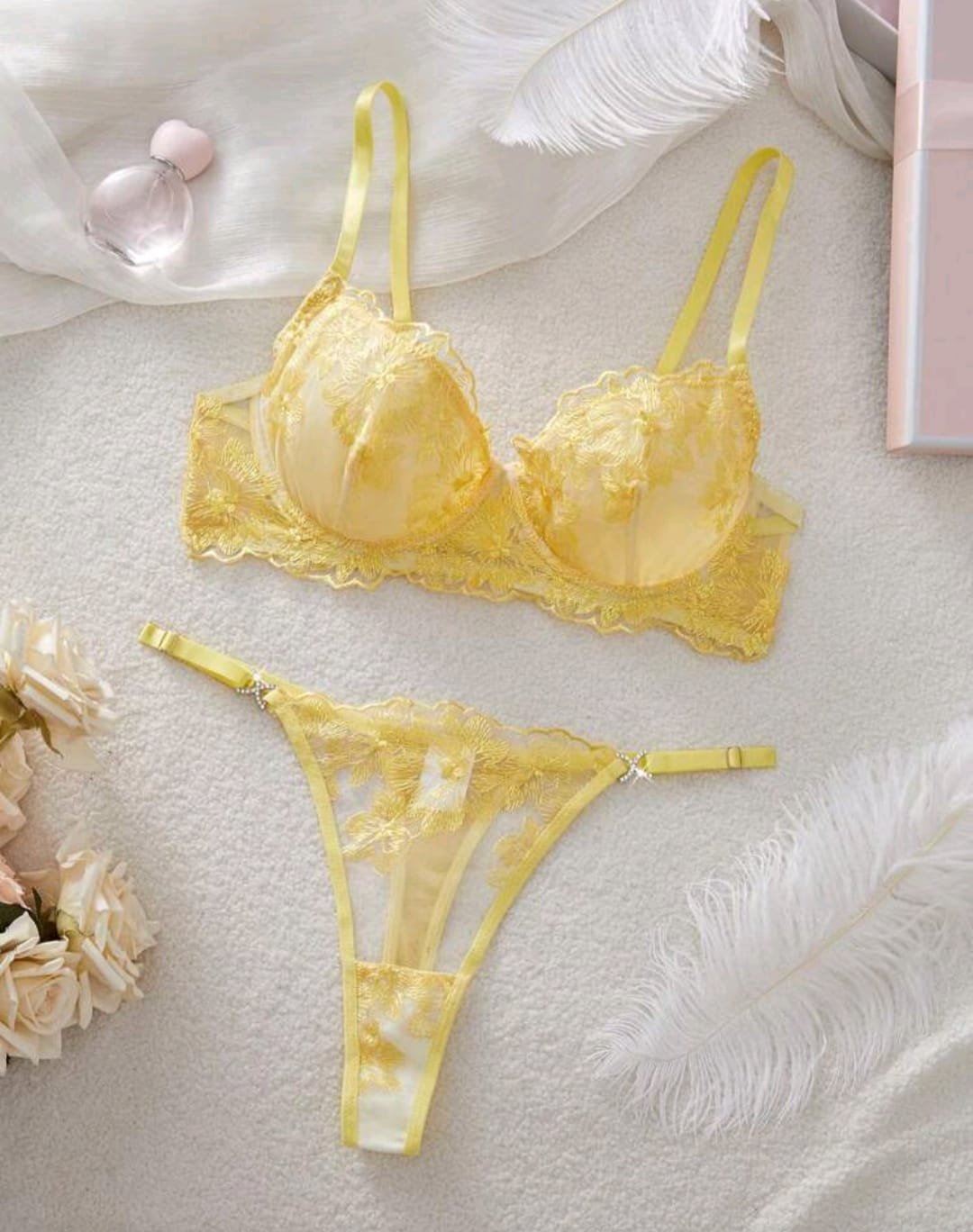 SET 2 PIEZAS AMARILLO TALLA S