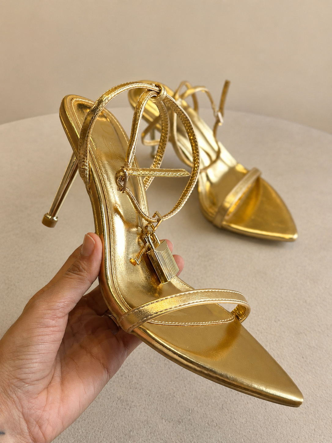 Sandalia Gold Talla 9