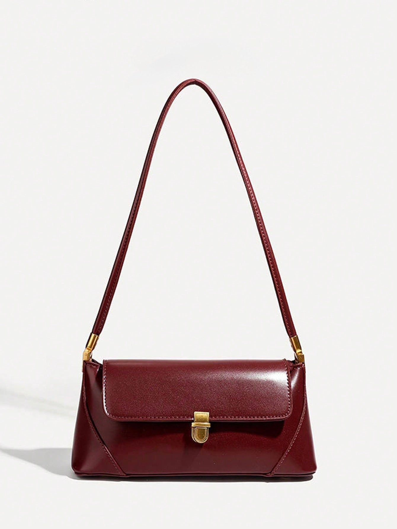 CARTERA HOMBRO BURGUNDY