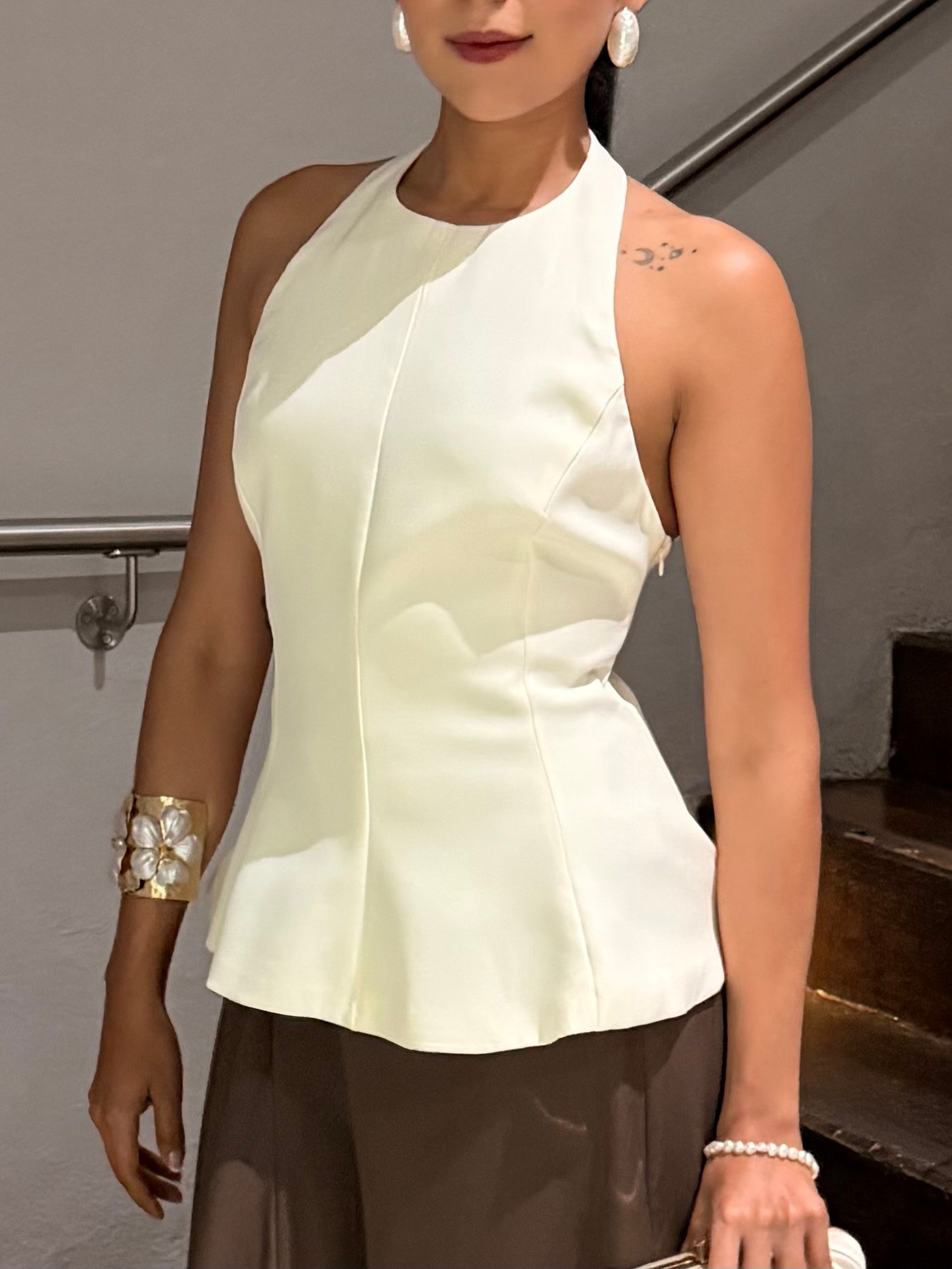 BLUSA HALTER BACKLESS