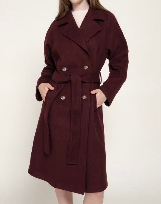 ABRIGO CLASSIC CUATRO BOTONES AMARRAR