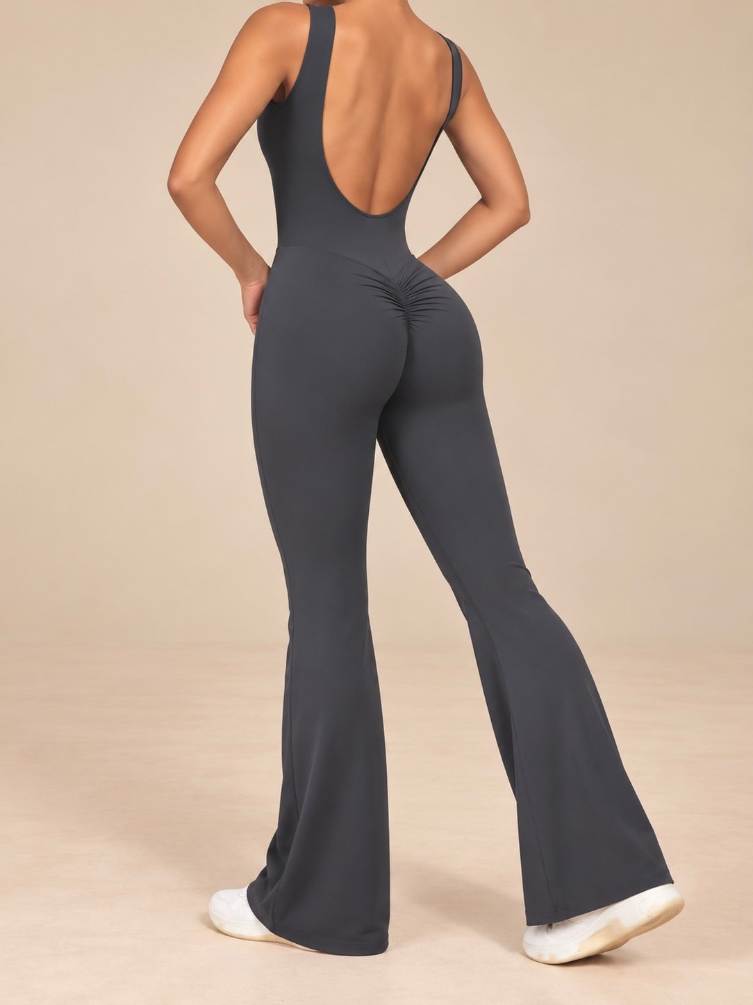 MONO FLARE BACKLESS GRIS